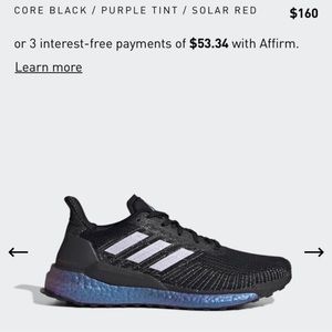 NWT Adidas Solar Boost 19 sneakers